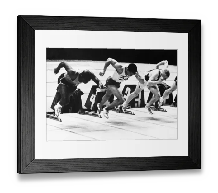 Framed Print : Harry Jerome Framed Print : Harry Jerome