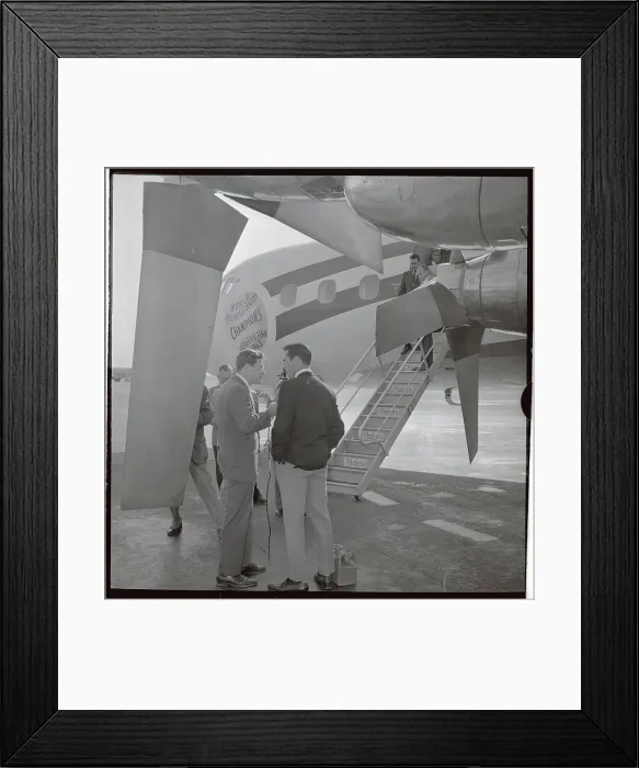 Framed Print : Sandy Koufax Being Interviewed Framed Print : Sandy Koufax Being Interviewed