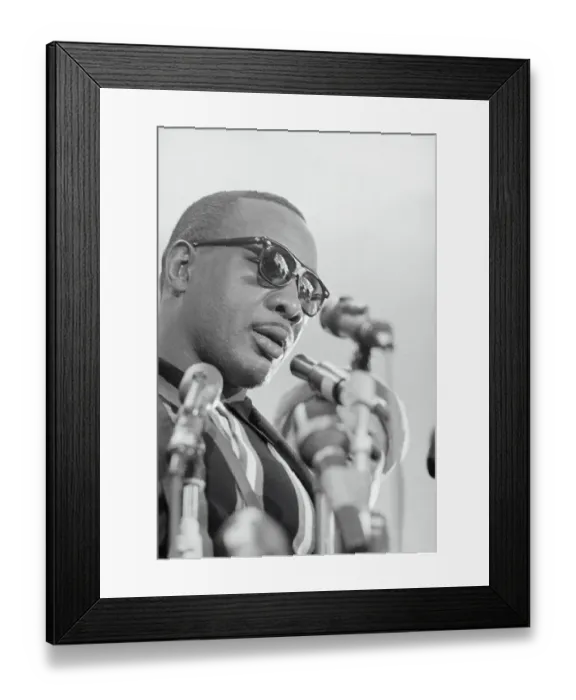 Framed Print : Sonny Liston Speaking Framed Print : Sonny Liston Speaking