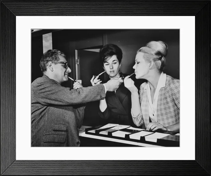 Framed Print : Women Smoking Pipes With a Man Framed Print : Women Smoking Pipes With a Man