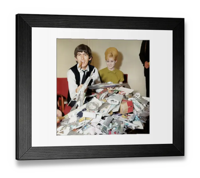 Framed Print : George Harrison's 21st Birthday Framed Print : George Harrison's 21st Birthday