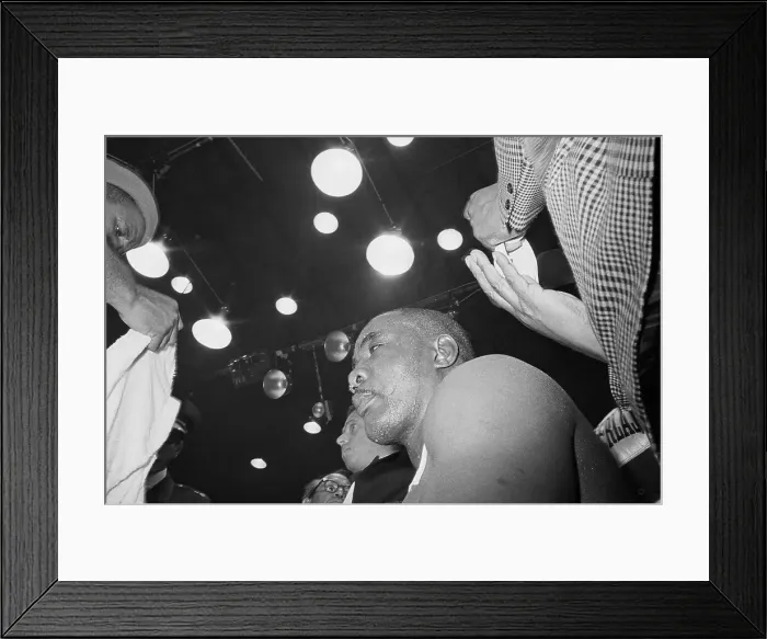 Framed Print : Sonny Liston Waiting Framed Print : Sonny Liston Waiting