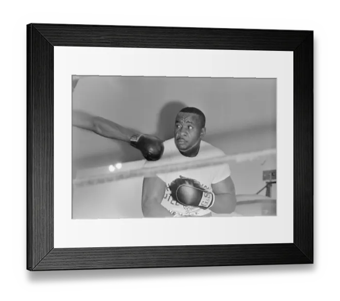 Framed Print : Portrait of Heavyweight Champion Sonny Liston Framed Print : Portrait of Heavyweight Champion Sonny Liston