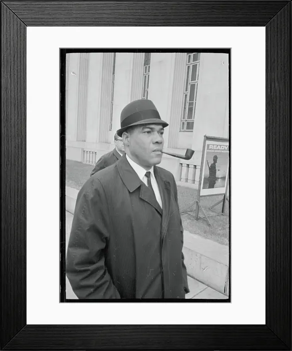 Framed Print : Portrait of Fred Shobe Framed Print : Portrait of Fred Shobe