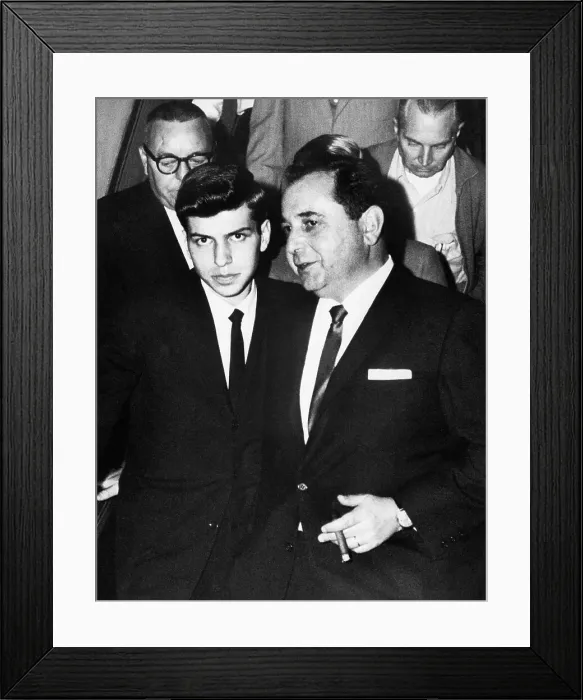 Framed Print : Frank Sinatra, Jr. with Attorney Framed Print : Frank Sinatra, Jr. with Attorney