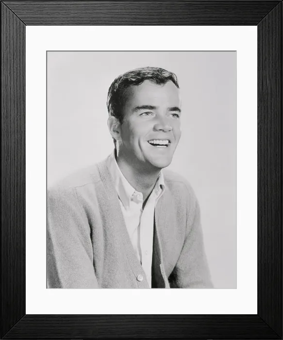 Framed Print : Portrait of Hollywood Actor Jim Hutton Framed Print : Portrait of Hollywood Actor Jim Hutton