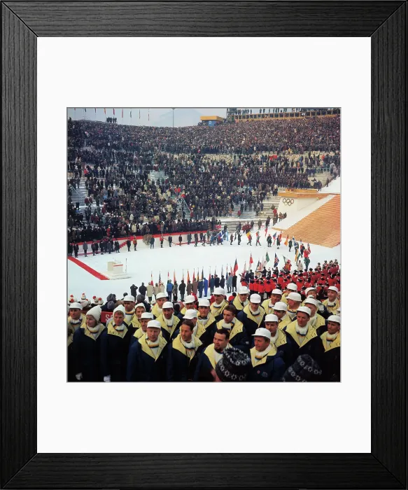 Framed Print : Crowd Attending Olympic Events Framed Print : Crowd Attending Olympic Events