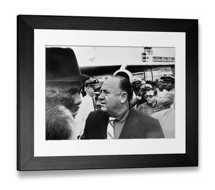 Framed Print : Bill MacDonald with Sonny Liston and Cassius Clay Framed Print : Bill MacDonald with Sonny Liston and Cassius Clay