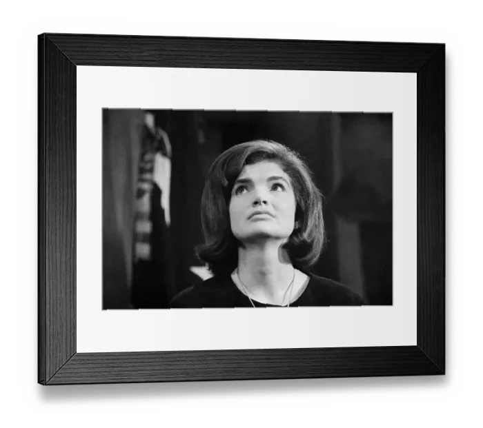 Framed Print : Portrait of Mrs. Kennedy Framed Print : Portrait of Mrs. Kennedy