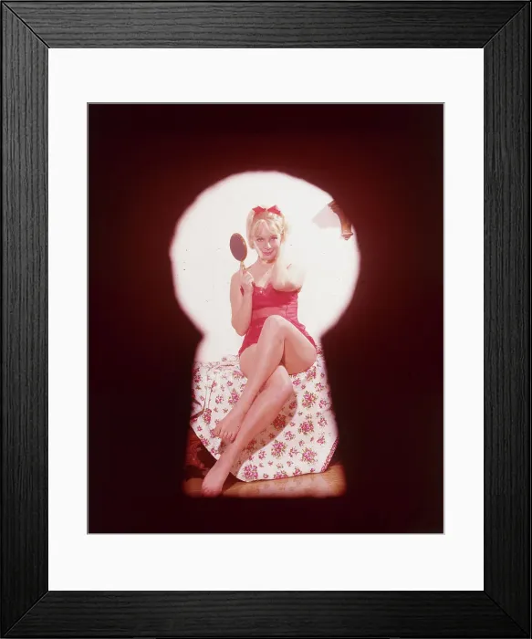 Framed Print : Portrait of Ingrid Scoeler Framed Print : Portrait of Ingrid Scoeler
