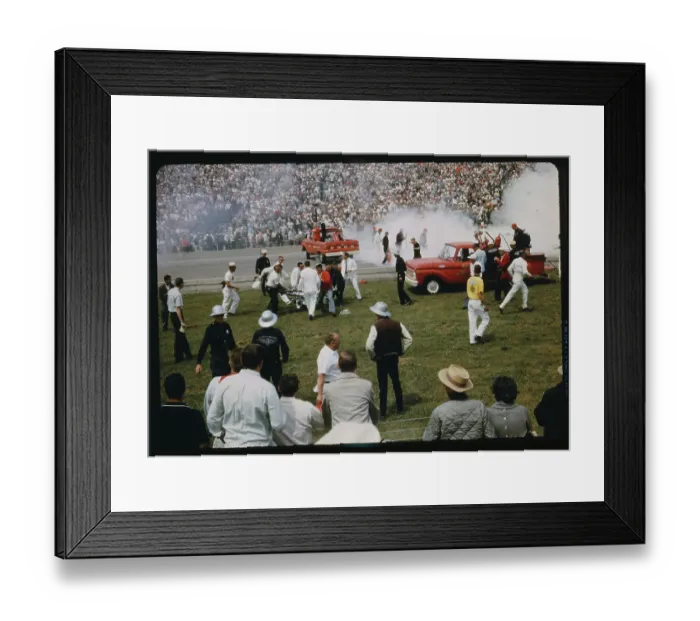 Framed Print : Crewmen Extinguishing Flames Framed Print : Crewmen Extinguishing Flames