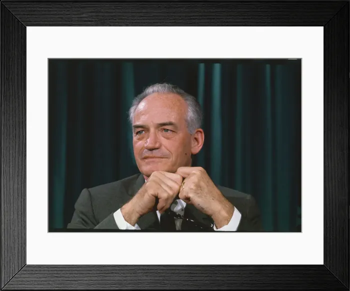 Framed Print : Portrait of Barry Goldwater Framed Print : Portrait of Barry Goldwater