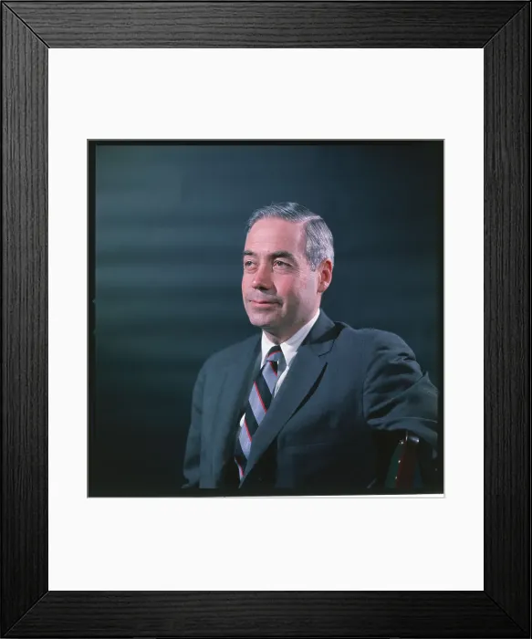 Framed Print : Portrait of William Scranton Framed Print : Portrait of William Scranton