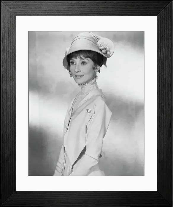 Framed Print : Audrey Hepburn Smiling Framed Print : Audrey Hepburn Smiling