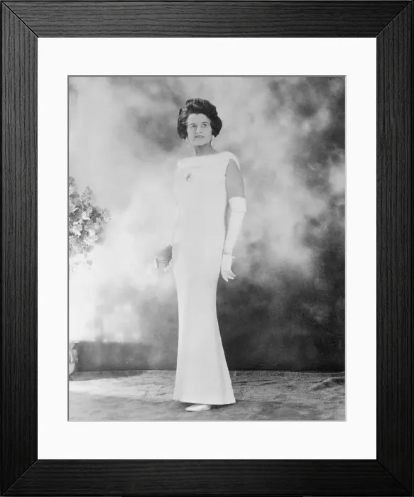 Framed Print : Portrait of Rose Kennedy Framed Print : Portrait of Rose Kennedy