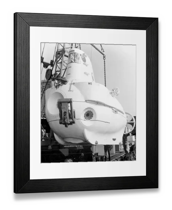 Framed Print : Mini Submarine Alvin Framed Print : Mini Submarine Alvin