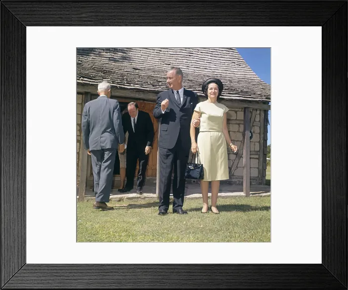 Framed Print : Senator Hubert Humphrey, Wife and Son Framed Print : Senator Hubert Humphrey, Wife and Son