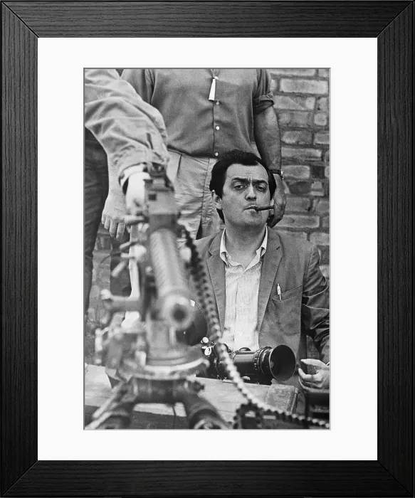 Framed Print : Stanley Kubrick Directing Dr. Strangelove Framed Print : Stanley Kubrick Directing Dr. Strangelove
