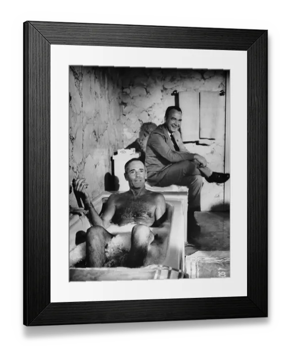 Framed Print : Henry Fonda Takes Bath in The Best Man Framed Print : Henry Fonda Takes Bath in The Best Man
