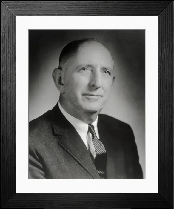 Framed Print : Portrait of Richard B. Russell Framed Print : Portrait of Richard B. Russell