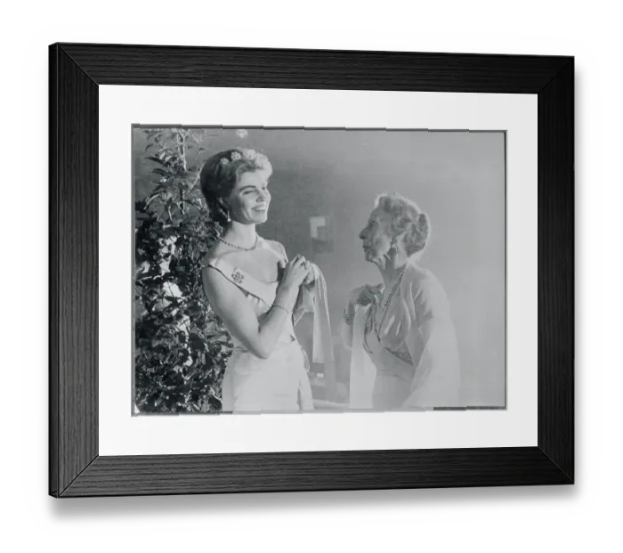 Framed Print : Princess Margaretha and Queen Louise Framed Print : Princess Margaretha and Queen Louise