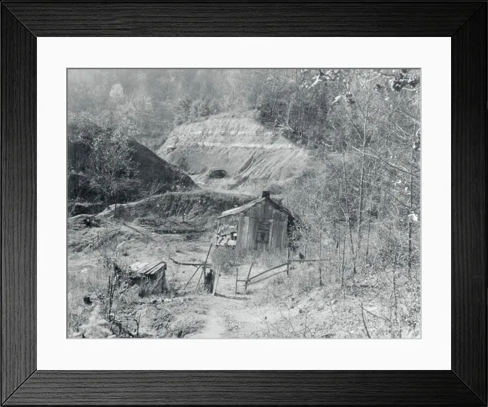 Framed Print : Exterior View of a Shanty Framed Print : Exterior View of a Shanty