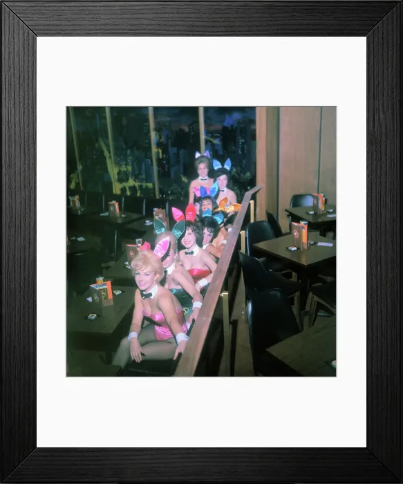 Framed Print : Bunny Hostesses at New York Playboy Club Framed Print : Bunny Hostesses at New York Playboy Club