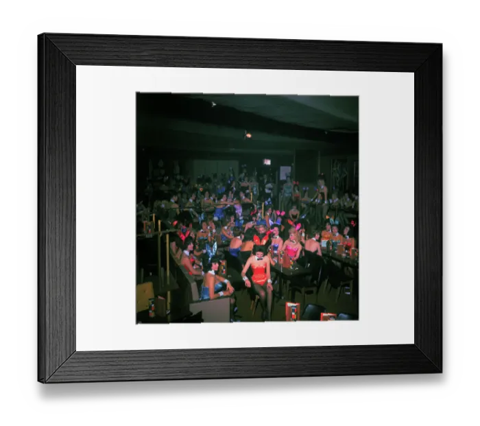Framed Print : Bunnies at Playboy Club Framed Print : Bunnies at Playboy Club