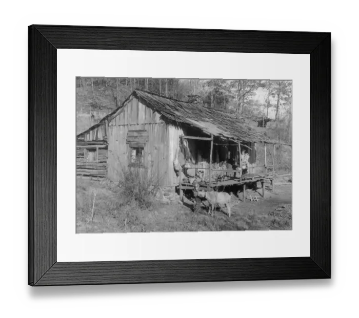 Framed Print : Shanty in Rural Tennessee Framed Print : Shanty in Rural Tennessee