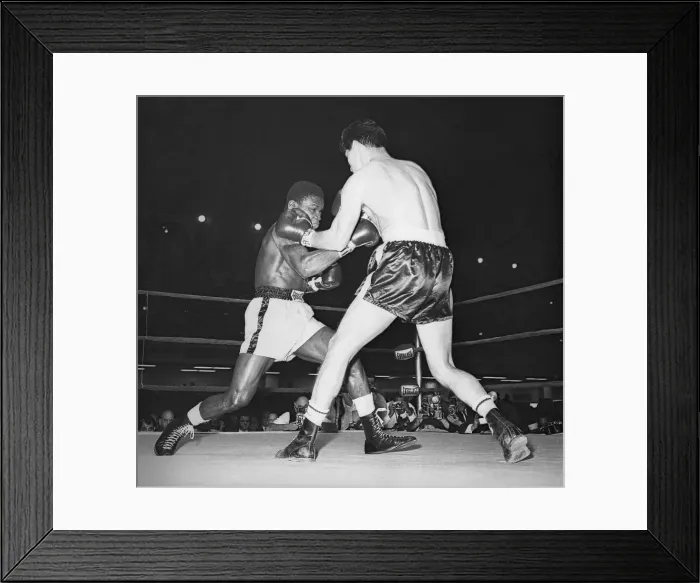 Framed Print : Dick Tiger Versus Joey Giardello Framed Print : Dick Tiger Versus Joey Giardello