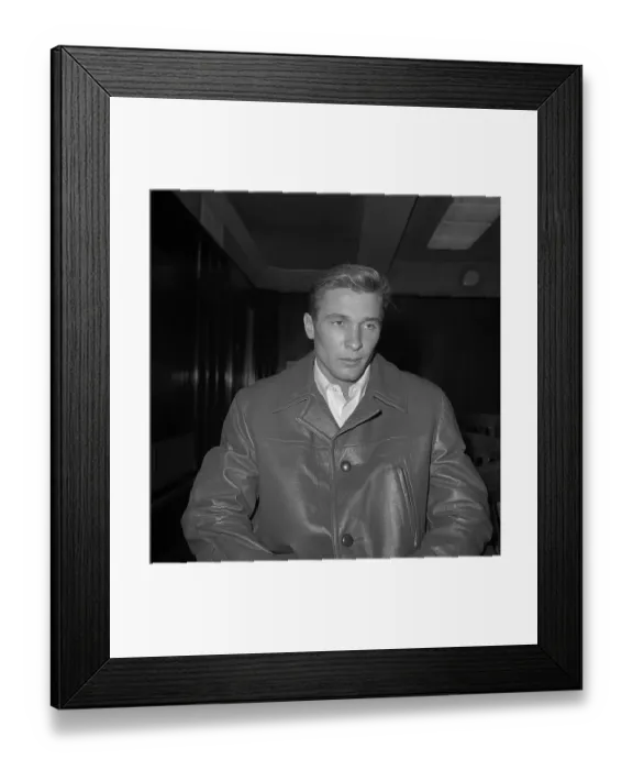 Framed Print : Joseph Amsler in Handcuffs Framed Print : Joseph Amsler in Handcuffs