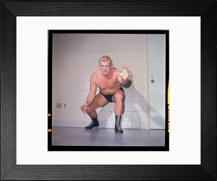 Framed Print : Johnny Valentine in Wrestling Position Framed Print : Johnny Valentine in Wrestling Position