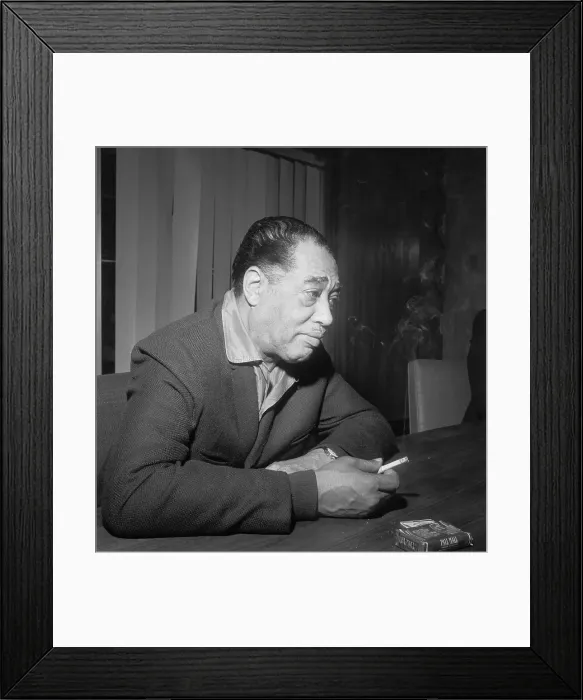 Framed Print : Portrait of Duke Ellington Framed Print : Portrait of Duke Ellington