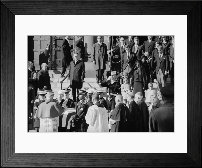Framed Print : Funeral for President John F. Kennedy Framed Print : Funeral for President John F. Kennedy