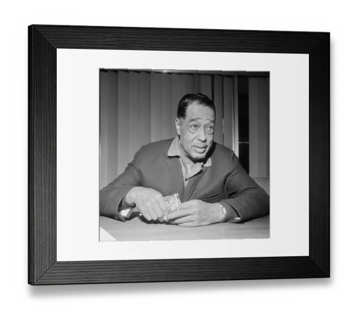 Framed Print : Portrait of Duke Ellington Framed Print : Portrait of Duke Ellington