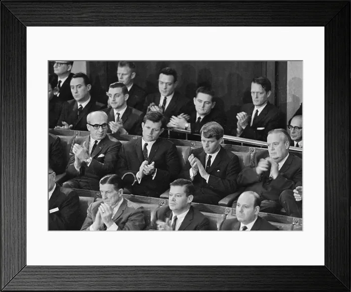 Framed Print : Lyndon Johnson Addressing Congress Framed Print : Lyndon Johnson Addressing Congress