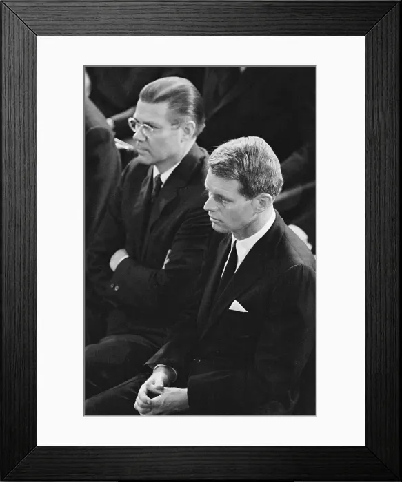 Framed Print : Portrait of Robert Francis Kennedy Framed Print : Portrait of Robert Francis Kennedy