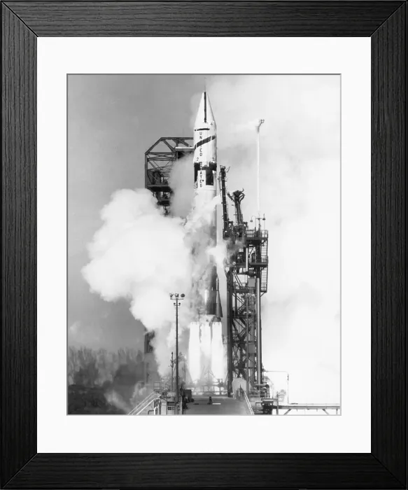 Framed Print : Atlas-Centaur Launch Framed Print : Atlas-Centaur Launch