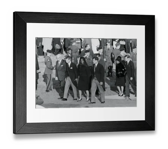 Framed Print : Mrs. Kennedy, Robert and Edward Kennedy Framed Print : Mrs. Kennedy, Robert and Edward Kennedy