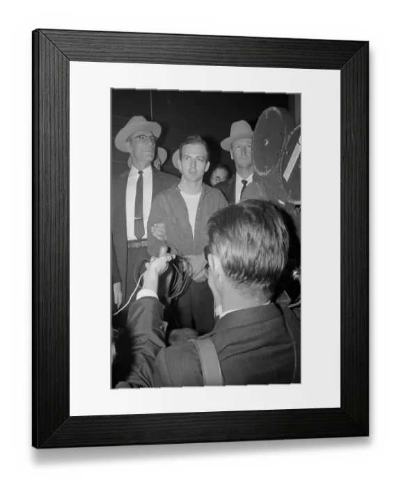 Framed Print : Assassin Lee Harvey Oswald Framed Print : Assassin Lee Harvey Oswald