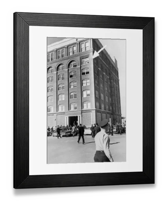 Framed Print : Arrow Points to Assassin's Window Framed Print : Arrow Points to Assassin's Window