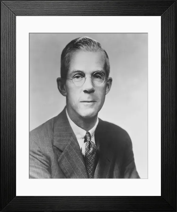 Framed Print : Portrait of Robert B.M. Barton Framed Print : Portrait of Robert B.M. Barton