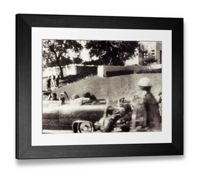 Framed Print : Assassination of President John F. Kennedy Framed Print : Assassination of President John F. Kennedy