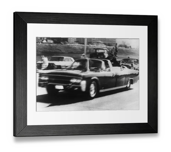 Framed Print : Assassination Of President Kennedy