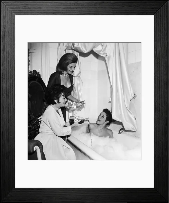 Framed Print : Jane Russell Bathes in Perfume Framed Print : Jane Russell Bathes in Perfume