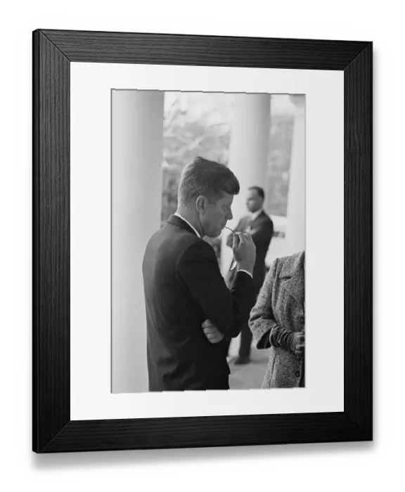 Framed Print : President John F. Kennedy Framed Print : President John F. Kennedy