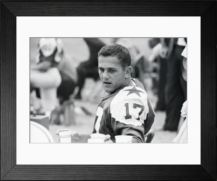 Framed Print : Dallas Cowboys Quarterback Meridith Framed Print : Dallas Cowboys Quarterback Meridith