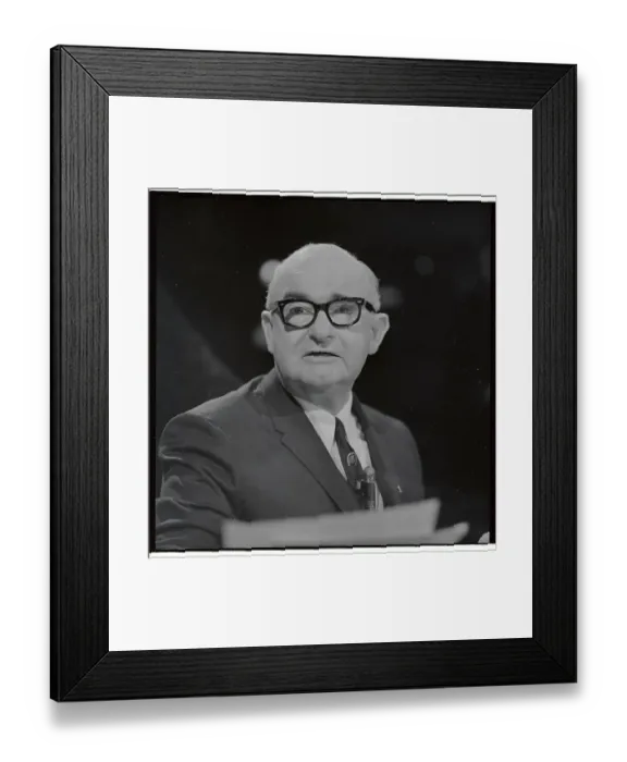 Framed Print : Portrait of Mike Quill Framed Print : Portrait of Mike Quill