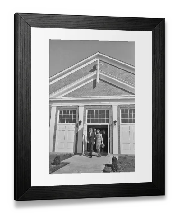 Framed Print : President Kennedy and Jacqueline Kennedy Leaving Church Framed Print : President Kennedy and Jacqueline Kennedy Leaving Church
