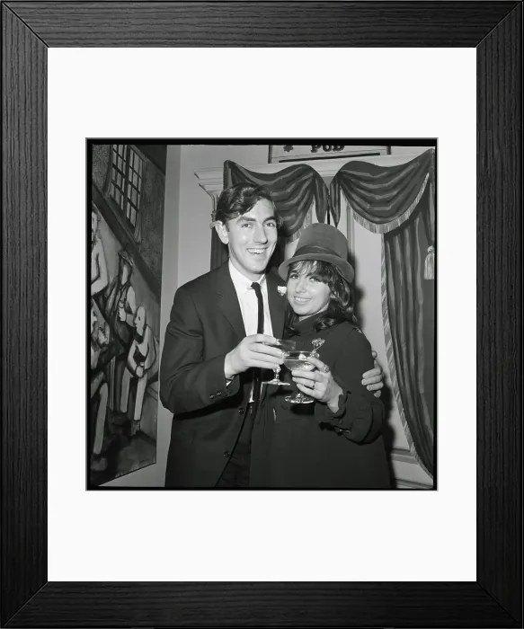 Framed Print : Peter Cook and Wendy Snowden Framed Print : Peter Cook and Wendy Snowden